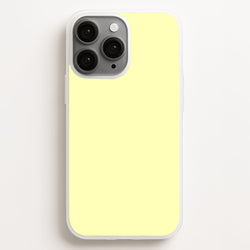 Back To Casics - Pretty Pastels - Plain Yellow  - Plain Phone Case for iPhone 11 Pro