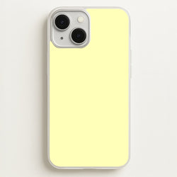 Back To Casics - Pretty Pastels - Plain Yellow  - Plain Phone Case for iPhone 13 Mini