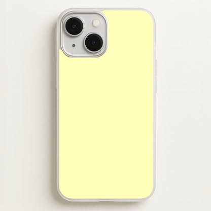 Back To Casics - Pretty Pastels - Plain Yellow  - Plain Phone Case for iPhone 13 Mini