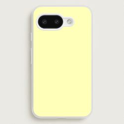 Back To Casics - Pretty Pastels - Plain Yellow  - Plain Phone Case for Google Pixel 9a