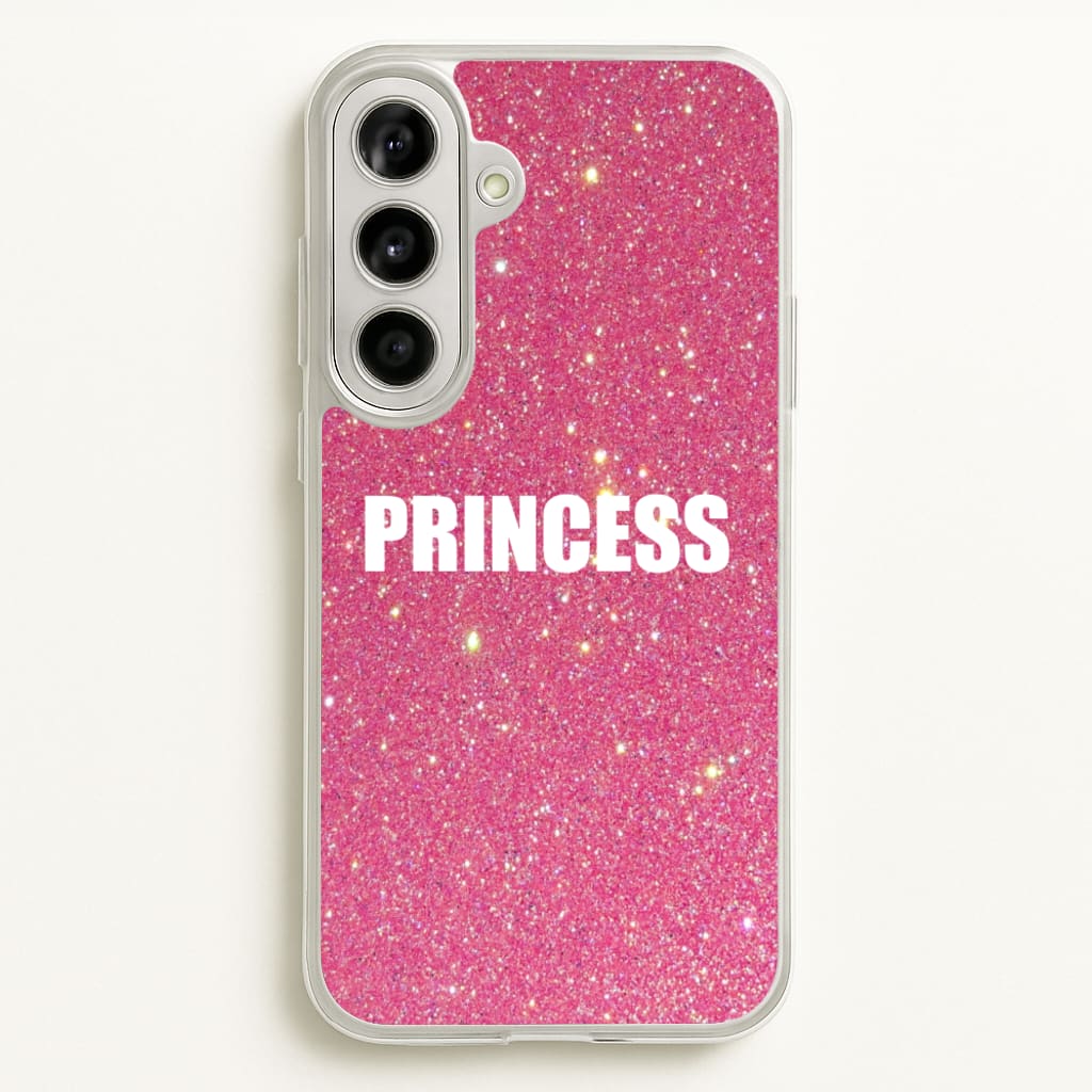 Glittery Pink Princess  -  Phone Case for Galaxy A56