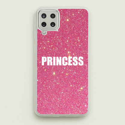 Glittery Pink Princess  -  Phone Case for Galaxy A12