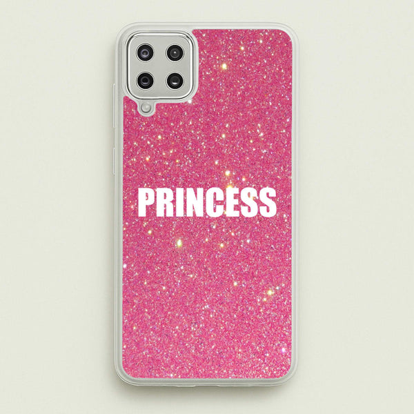 Glittery Pink Princess  -  Phone Case for Galaxy A12