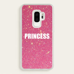 Glittery Pink Princess  -  Phone Case for Galaxy S9 Plus