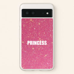 Glittery Pink Princess  -  Phone Case for Google Pixel 7