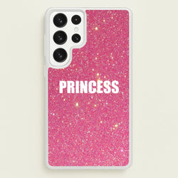 Glittery Pink Princess  -  Phone Case for Galaxy S23 Ultra