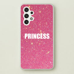 Glittery Pink Princess  -  Phone Case for Galaxy A13