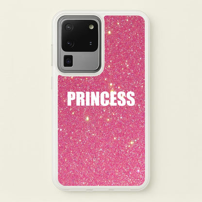 Glittery Pink Princess  -  Phone Case for Galaxy S20 Ultra