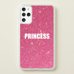 Glittery Pink Princess  -  Phone Case for Galaxy S20 Plus
