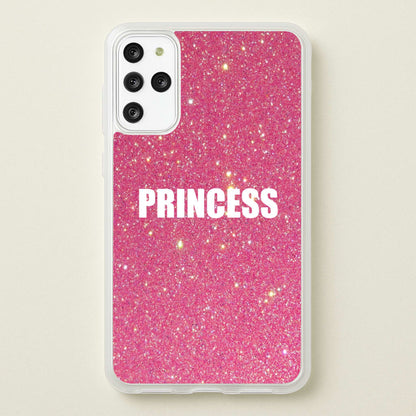Glittery Pink Princess  -  Phone Case for Galaxy S20 Plus