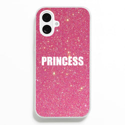 Glittery Pink Princess Phone Case