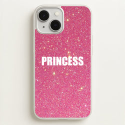 Glittery Pink Princess  -  Phone Case for iPhone 13