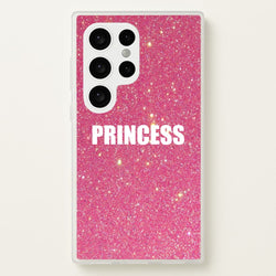 Glittery Pink Princess  -  Phone Case for Galaxy S24 Ultra