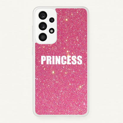 Glittery Pink Princess  -  Phone Case for Galaxy A33