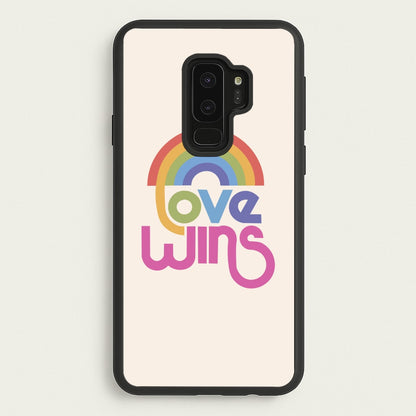 Love Wins - Pride  - Pride Phone Case for Galaxy S9 Plus