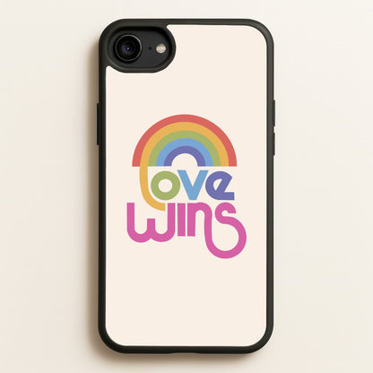 Love Wins - Pride  - Pride Phone Case for iPhone 6 / 7 / 8 / SE