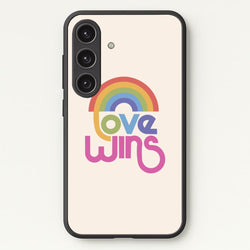 Love Wins - Pride  - Pride Phone Case for Galaxy S24FE