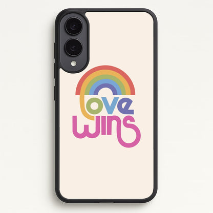 Love Wins - Pride  - Pride Phone Case for Galaxy S25 Edge