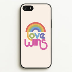 Love Wins - Pride  - Pride Phone Case for iPhone 5 / 5s / SE 2016