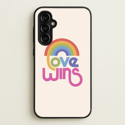 Love Wins - Pride  - Pride Phone Case for Galaxy A54