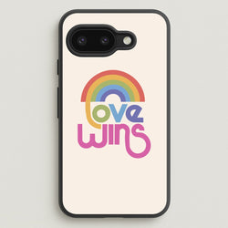 Love Wins - Pride  - Pride Phone Case for Google Pixel 9a