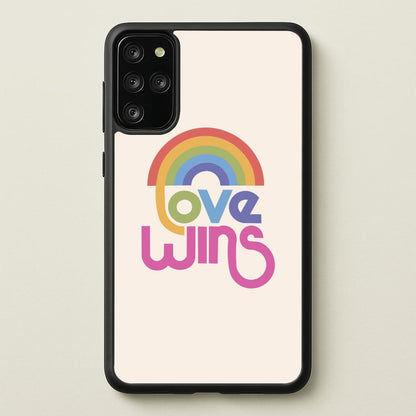 Love Wins - Pride  - Pride Phone Case for Galaxy S20 Plus
