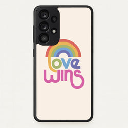 Love Wins - Pride  - Pride Phone Case for Galaxy A53