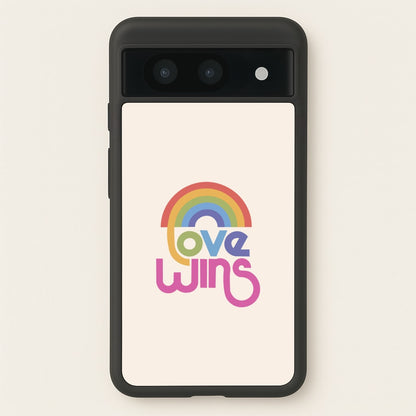Love Wins - Pride  - Pride Phone Case for Google Pixel 8a