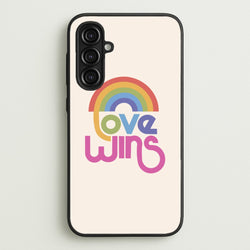 Love Wins - Pride  - Pride Phone Case for Galaxy A16