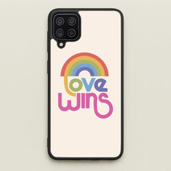 Love Wins - Pride  - Pride Phone Case for Galaxy A12