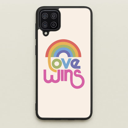 Love Wins - Pride  - Pride Phone Case for Galaxy A12