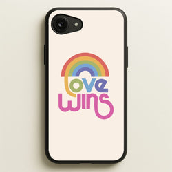 Love Wins - Pride  - Pride Phone Case for iPhone 16e
