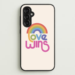 Love Wins - Pride  - Pride Phone Case for Galaxy A14