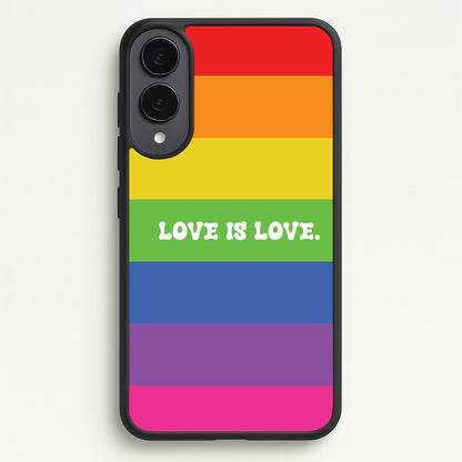 Love Is Love - Pride  - Pride Phone Case for Galaxy S25 Edge