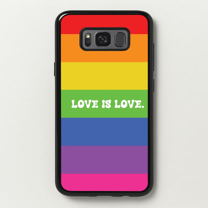 Love Is Love - Pride  - Pride Phone Case for Galaxy S8 Plus
