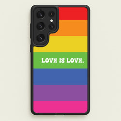 Love Is Love - Pride  - Pride Phone Case for Galaxy S22 Ultra