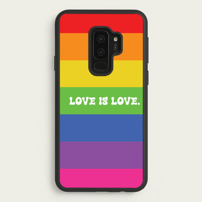 Love Is Love - Pride  - Pride Phone Case for Galaxy S9 Plus