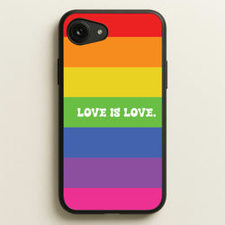 Love Is Love - Pride  - Pride Phone Case for iPhone 16e