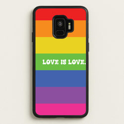 Love Is Love - Pride  - Pride Phone Case for Galaxy S9