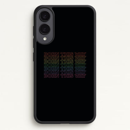 Born This Way - Pride  - Pride Phone Case for Galaxy S25 Edge