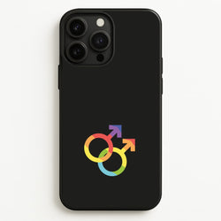 Gender Symbol Male - Pride  - Pride Phone Case for iPhone 13 Pro Max
