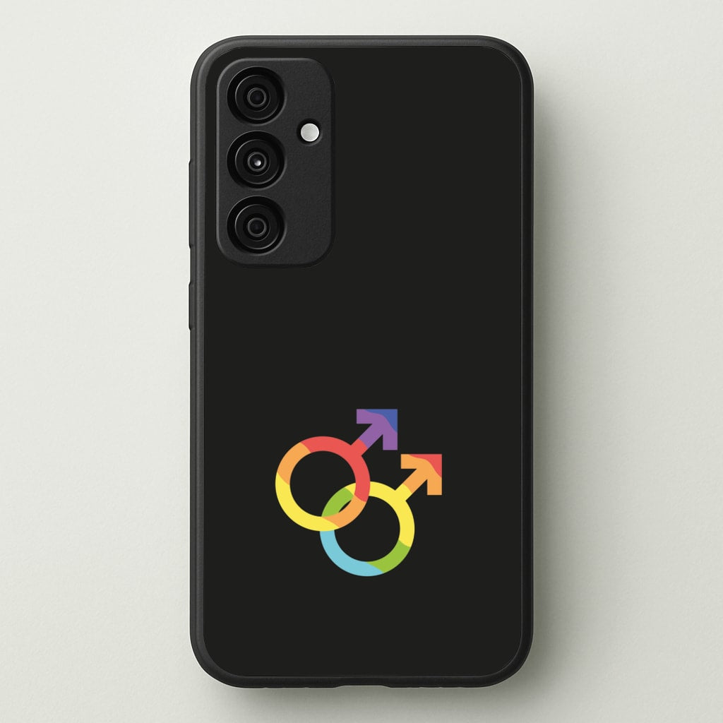 Gender Symbol Male - Pride  - Pride Phone Case for Galaxy A55
