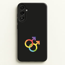 Gender Symbol Male - Pride  - Pride Phone Case for Galaxy A34