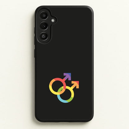 Gender Symbol Male - Pride  - Pride Phone Case for Galaxy A34