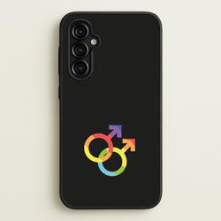 Gender Symbol Male - Pride  - Pride Phone Case for Galaxy A54