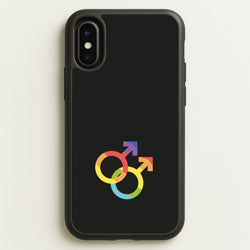 Gender Symbol Male - Pride  - Pride Phone Case for iPhone X / XS