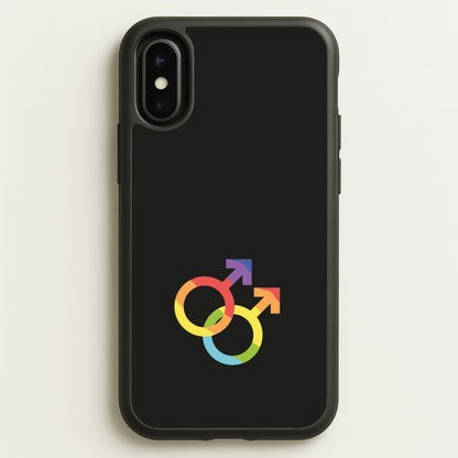 Gender Symbol Male - Pride  - Pride Phone Case for iPhone X / XS
