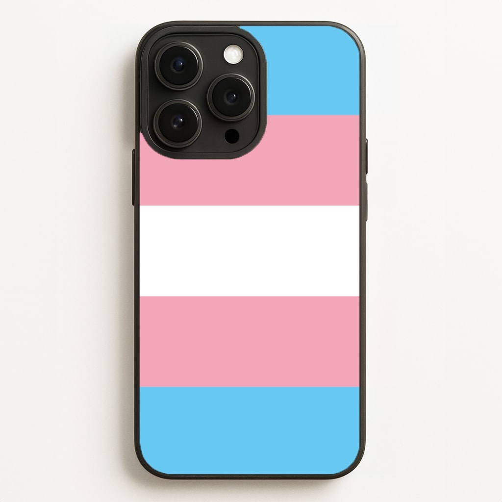 Trans Flag - Pride  - Pride Phone Case for iPhone 16 Pro Max