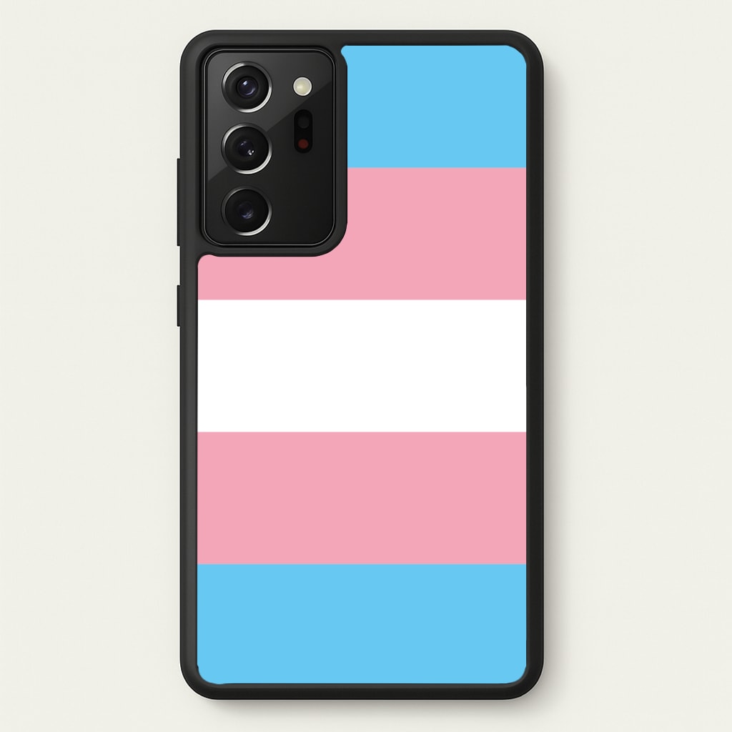 Trans Flag - Pride  - Pride Phone Case for Galaxy Note 20 Ultra