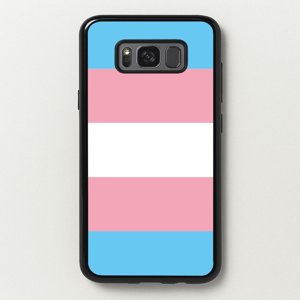 Trans Flag - Pride  - Pride Phone Case for Galaxy S8 Plus